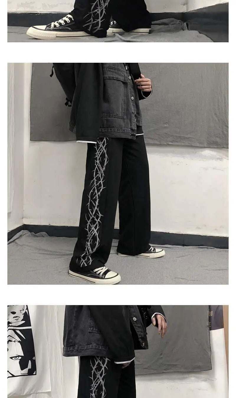 Japanese Y2k Straight Fit