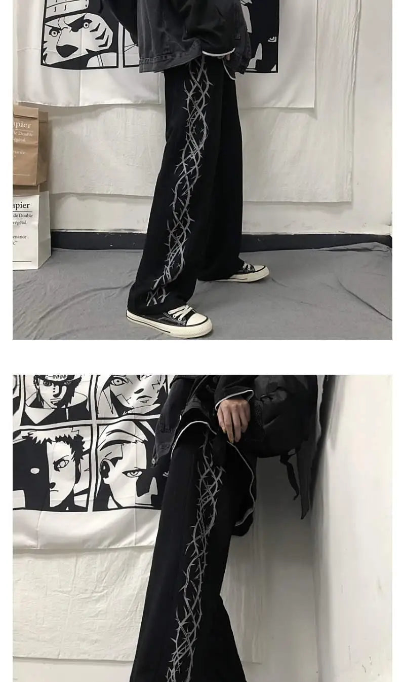 Japanese Y2k Straight Fit