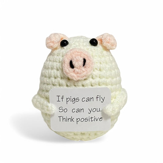 Positive Pig (white)