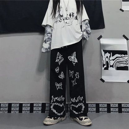 Japanese Y2k Straight Fit