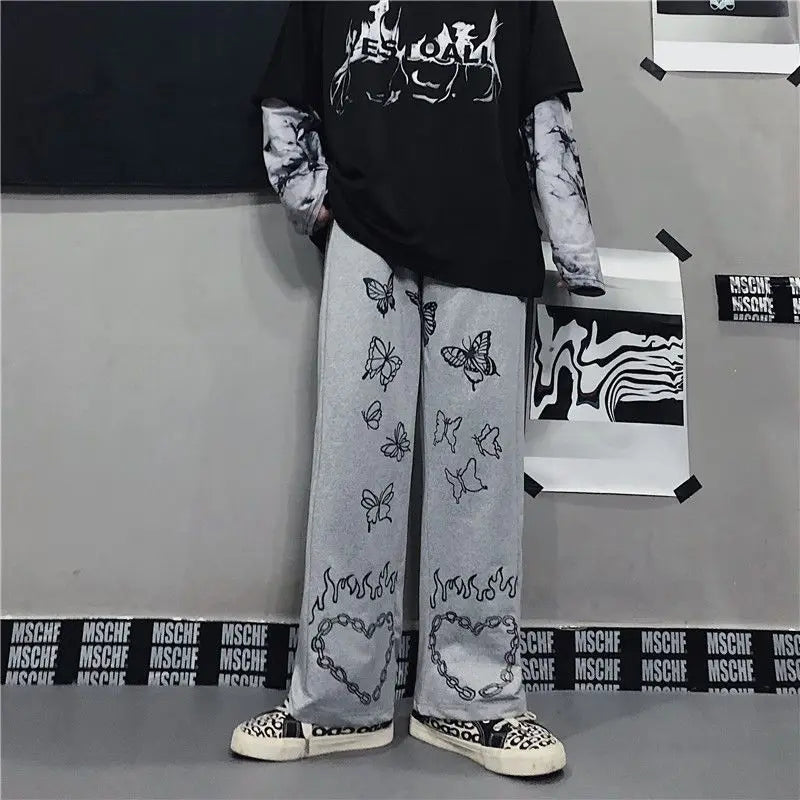 Japanese Y2k Straight Fit